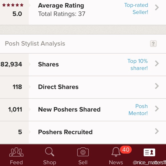 FOXCROFT Nordstrom Top Red & White Striped - Picture 7 of 7